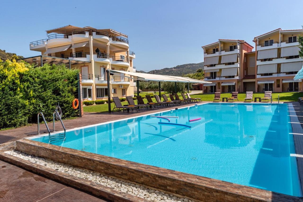 Anilio Plaza Aparthotel Zacharo Exteriör bild